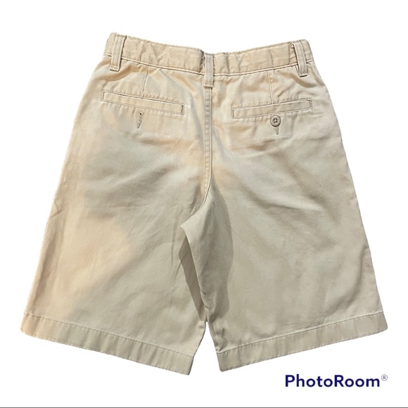 Old Navy Fall 09 Khaki/Tan Plain Front Short 100%Cotton Boy Size 10 - Picture 7 of 11